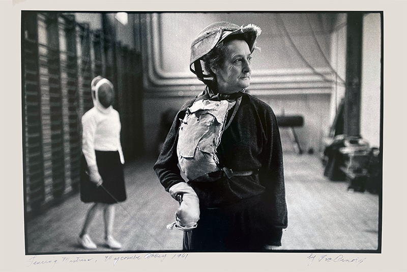Fencing Mistress by Eve Arnold in 1961