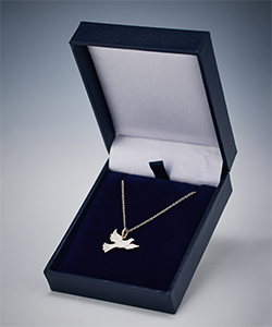 Silver Dove Necklace