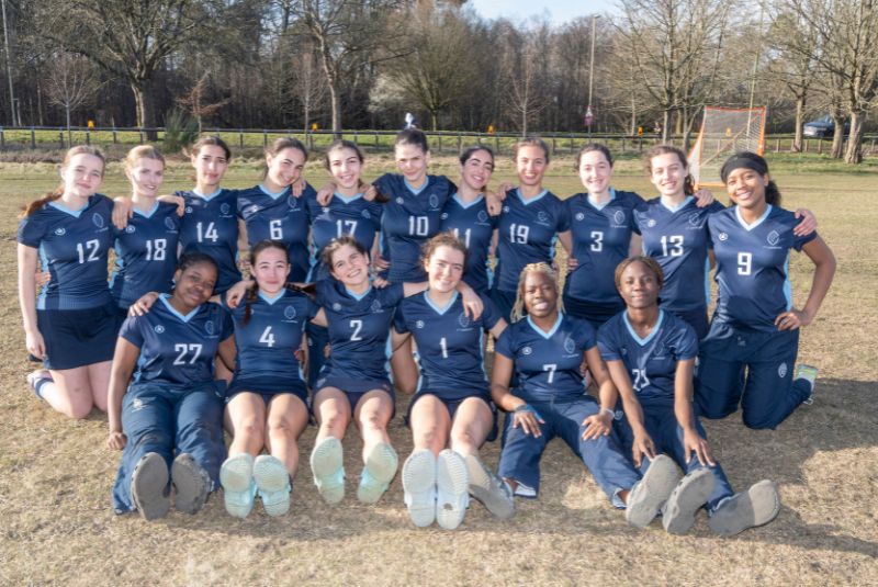 The 1st lacrosse team.